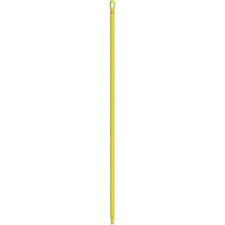 Ultra Hygiene Handle, Broom/Brush/Pad Holder/Scraper/Squeegee, Yellow, Ergonomic, 67" L