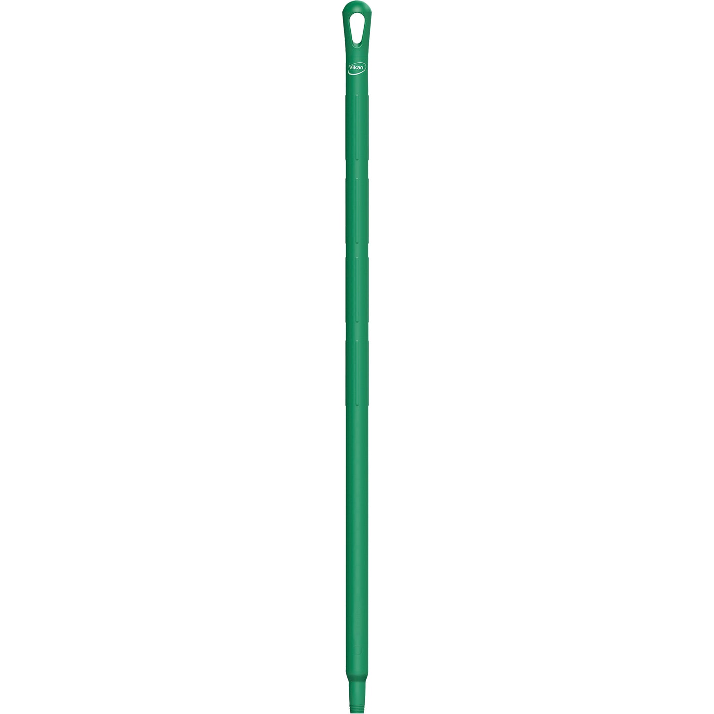 Ultra Hygiene Handle, Broom/Brush/Pad Holder/Scraper/Squeegee, Green, Standard, 40" L