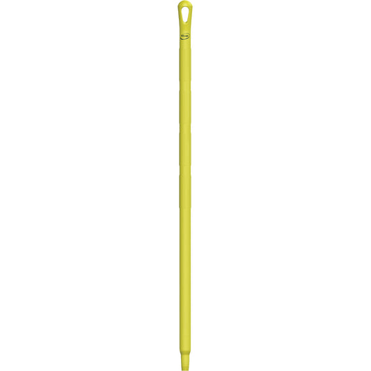 Ultra Hygiene Handle, Broom/Brush/Pad Holder/Scraper/Squeegee, Yellow, Standard, 40" L
