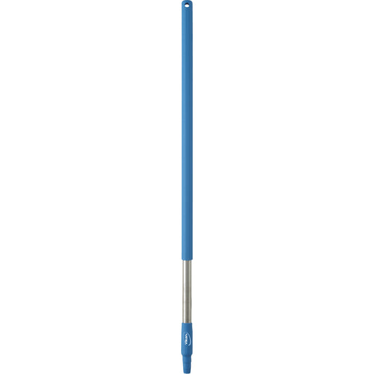 Handle, Broom/Brush/Pad Holder/Scraper/Squeegee, Blue, Standard, 40" L