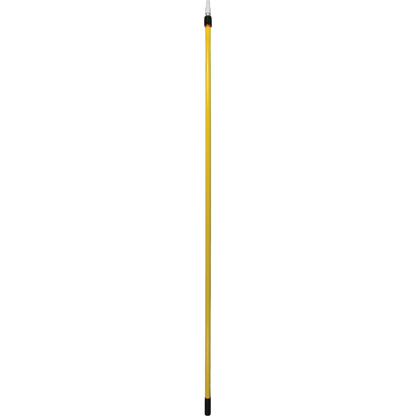 16' Extension Handle, Fibreglass, Telescopic, Euro Threaded Tip, 1-1/4" Diameter, 98-3/4" - 185-1/2" Length