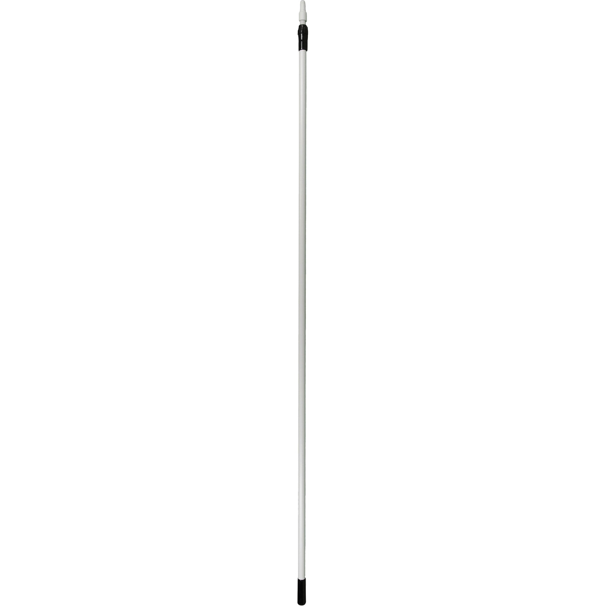 16' Extension Handle, Fibreglass, Telescopic, Euro Threaded Tip, 1-1/2" Diameter, 102-1/4" - 192" Length