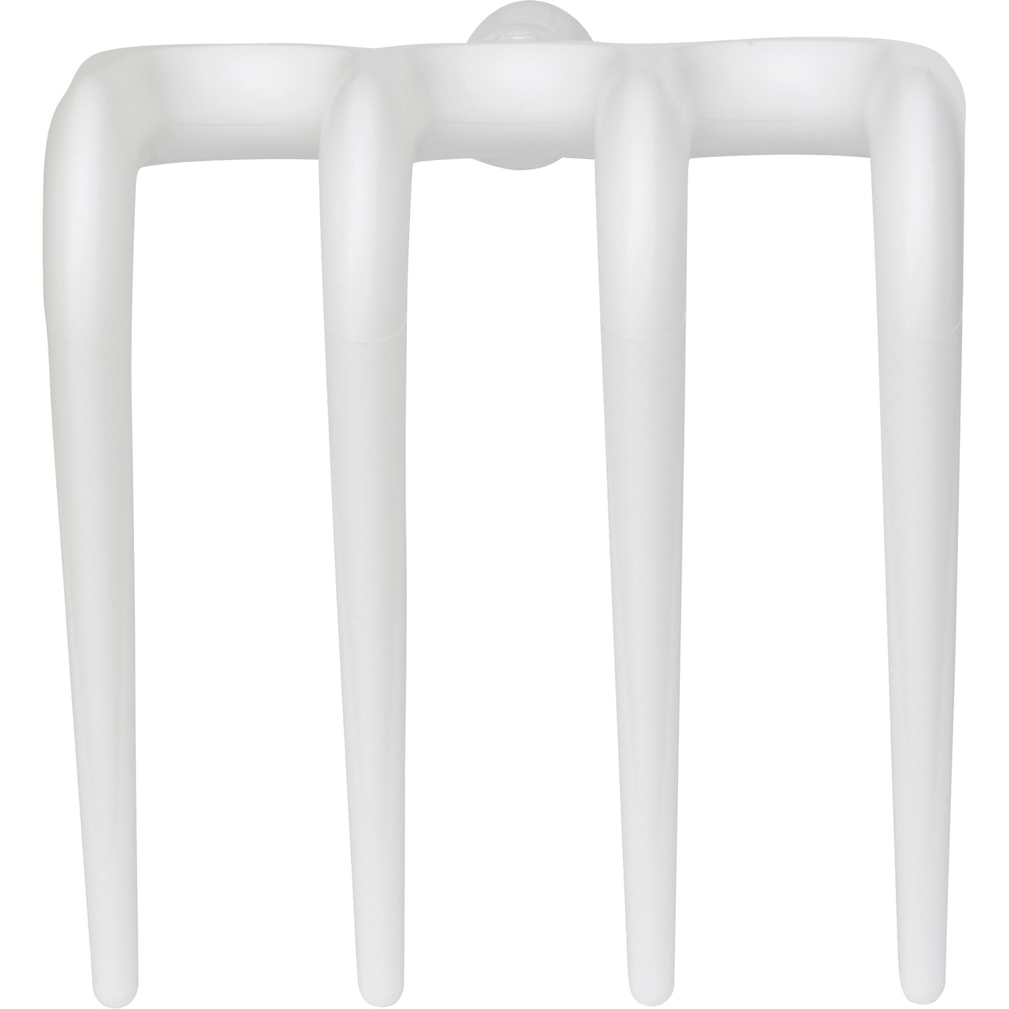 Hygienic Rake, Plastic, White