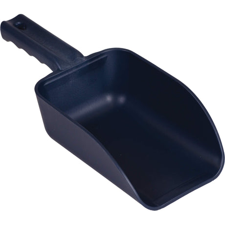 Metal Detectable Hand Scoop, Plastic, Blue, 32 oz.