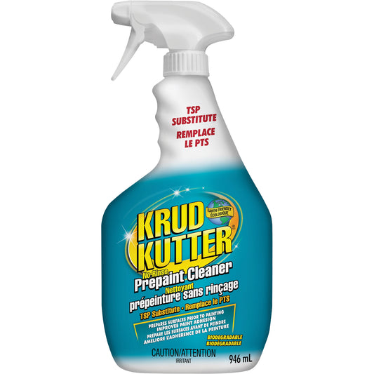 Krud Kutter® No-Rinse Prepaint Cleaner TSP Substitute, 946 ml, Trigger Bottle