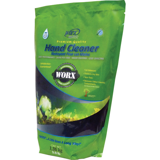 Biodegradable Hand Cleaner, Powder, 3 lbs., Refill, Scented