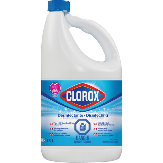 Disinfecting Bleach, 1.27 L, Jug