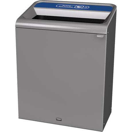 Configure™ Mixed Recycling Waste Container, Bulk, Steel, 45 US gal.