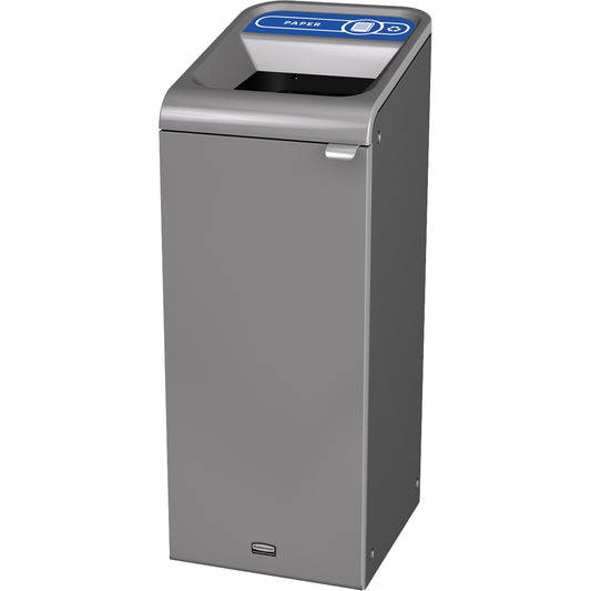 Configure™ Paper Waste Container, Bulk/Curbside/Deskside, Steel, 15 US gal.