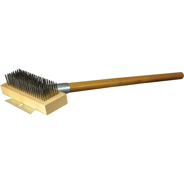 Ultimate Grill and Oven Brush, Stainless Steel, 30" Long