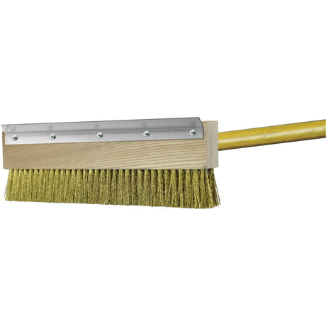 Commercial Pizza and Oven Brush, Brass, 40" Long