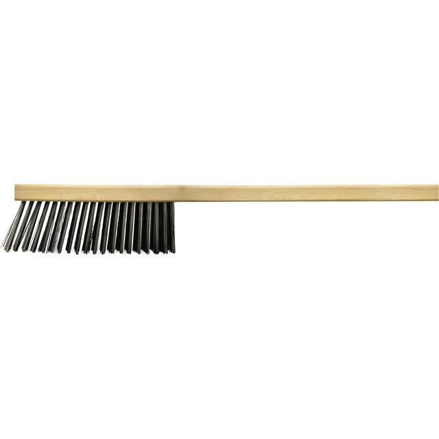 Pizza King Oven Brush, Carbon Steel, 39" Long