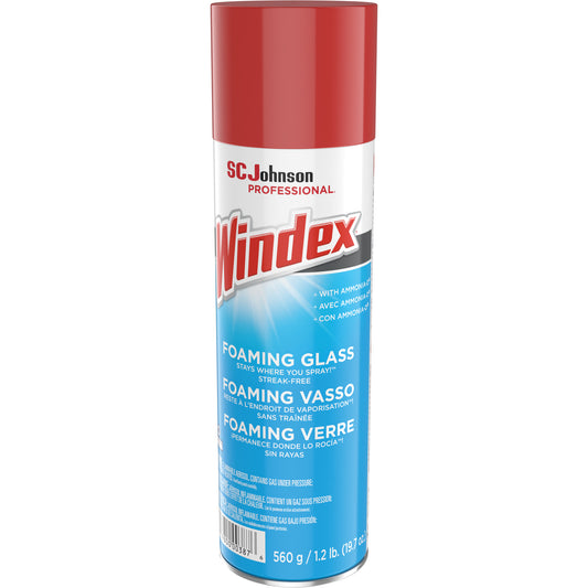 Windex® Foaming Glass Cleaner, 560 g, Aerosol Can