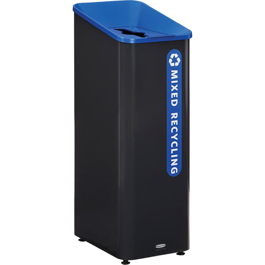 Sustain Mixed Recycling Container, Bulk, Plastic, 15 US gal.