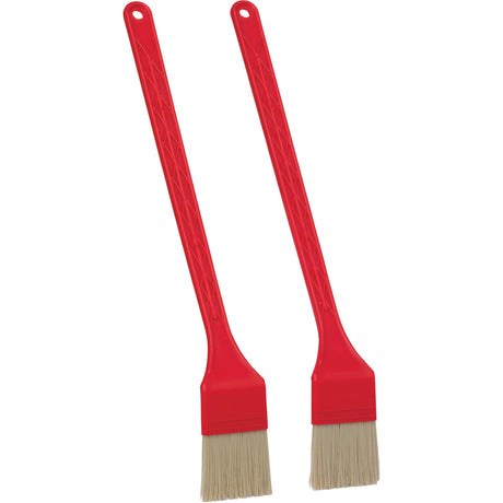 Toaster Brushes, 15-1/2" Long, Red