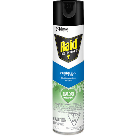 Raid® Essentials™ Flying Bug Killer, 350 g, Aerosol Can