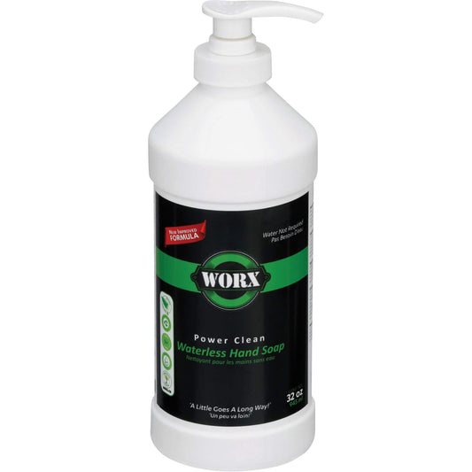 Power Clean Waterless Hand Soap, Liquid, 945 ml, Unscented