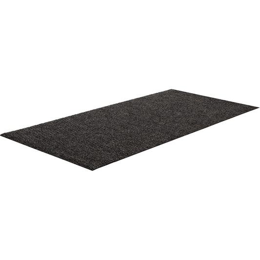 Edgewood Matting Rainier™ Commercial Entrance Matting, Wiper/Scraper, 3-1/2' x 6' x 3/8", Charcoal