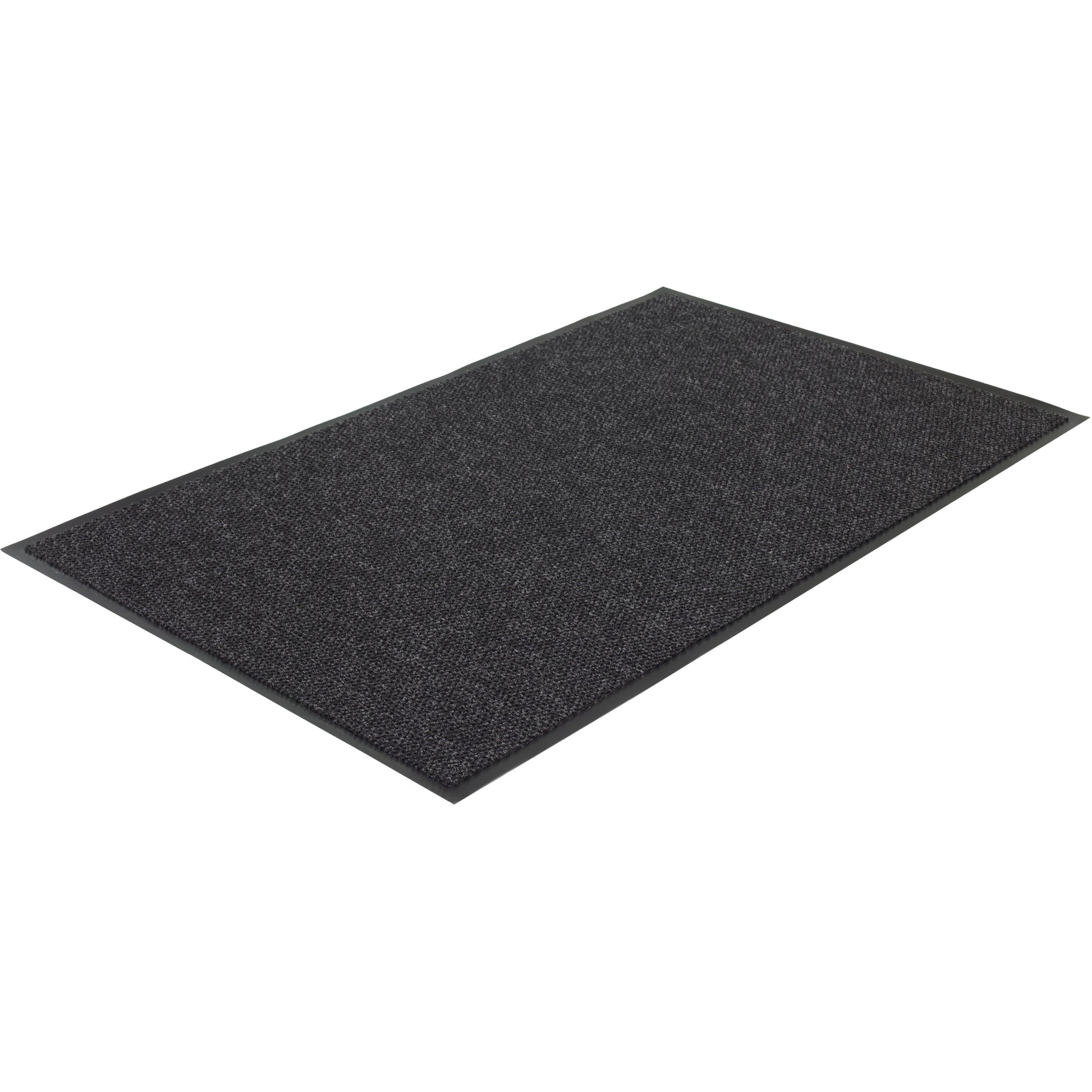 Edgewood Matting Style-Point™ Indoor Matting, Wiper/Scraper, 3' x 5' x 1/4", Dark Grey