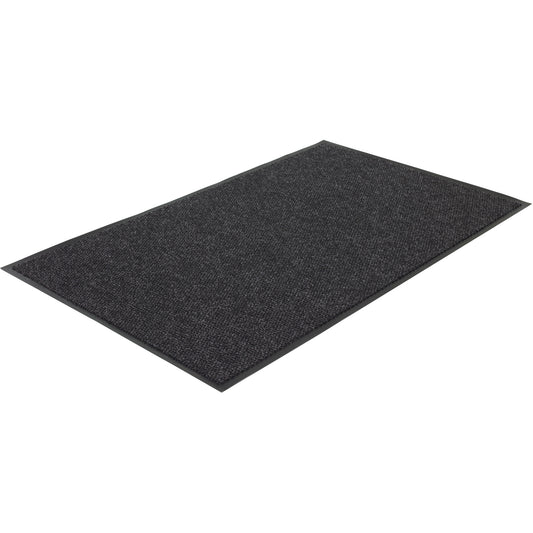 Edgewood Matting Style-Point™ Indoor Matting, Wiper/Scraper, 3' x 5' x 1/4", Dark Grey