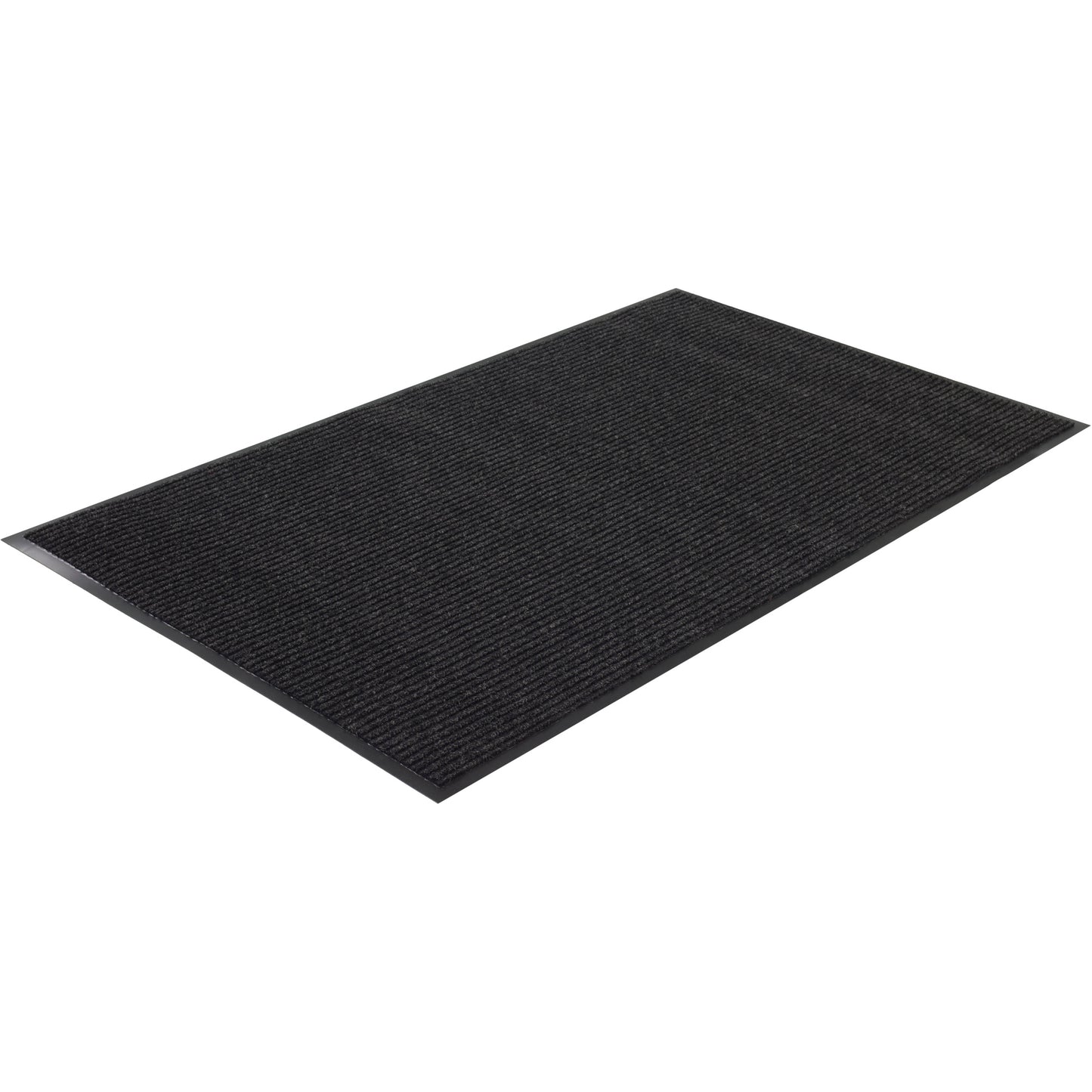 Edgewood Matting Twin Rib Matting, Wiper/Scraper, 2' x 3' x 1/4", Charcoal
