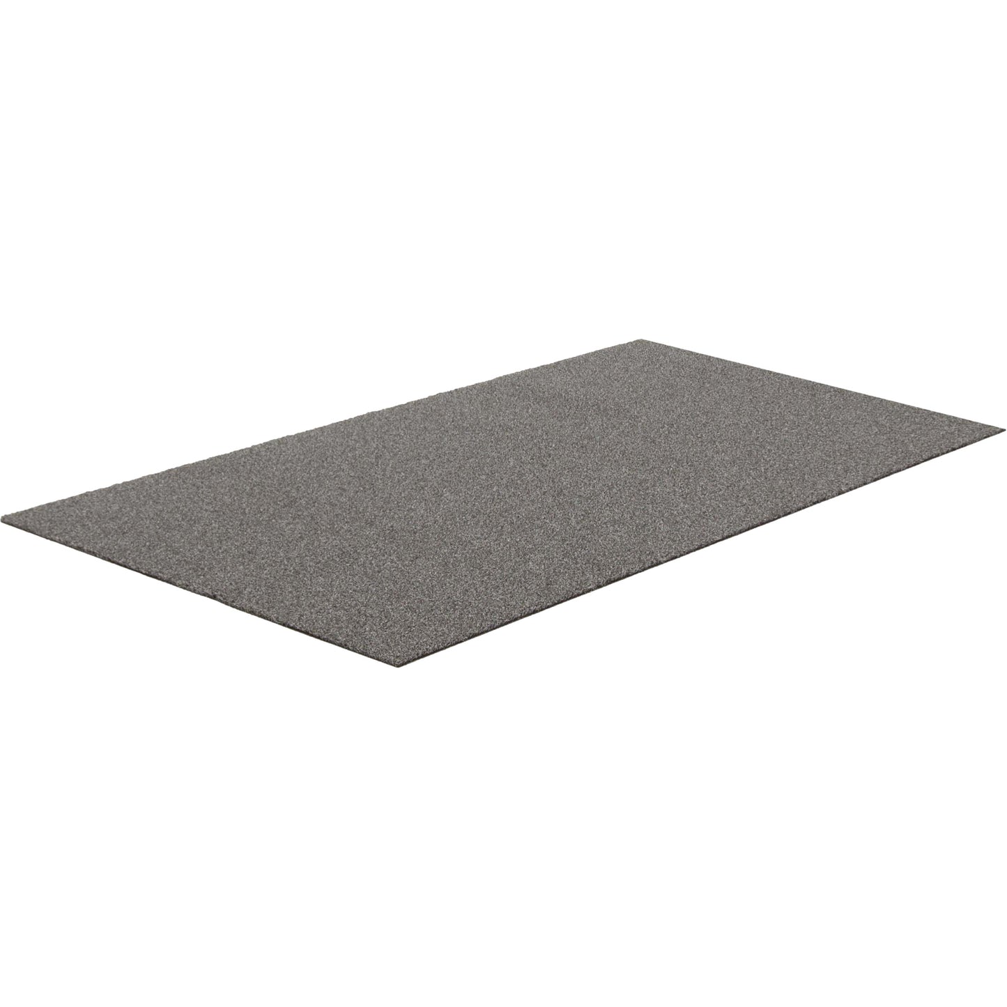 Edgewood Matting Tundra Indoor/Outdoor Matting, Latex/Polypropylene, Scraper Type, Tufted Cut Pile Pattern, 6-5/6' x 6', Grey