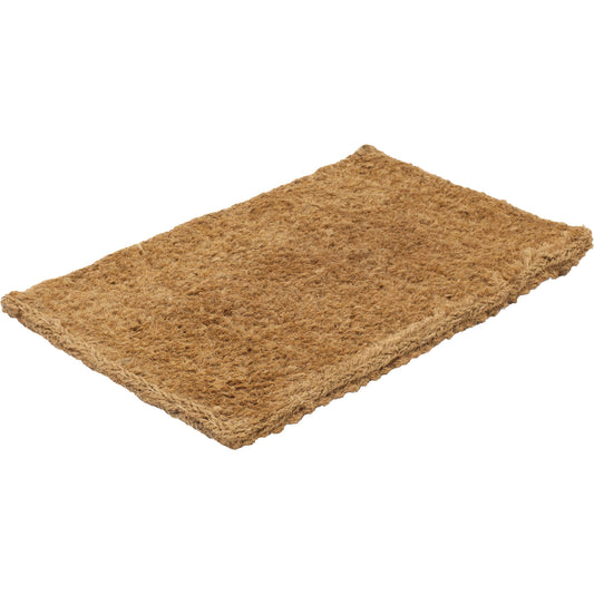 Edgewood Matting Indoor/Outdoor Coco Mat, Scraper, 2' x 3-1/4' x 1-3/8", Natural