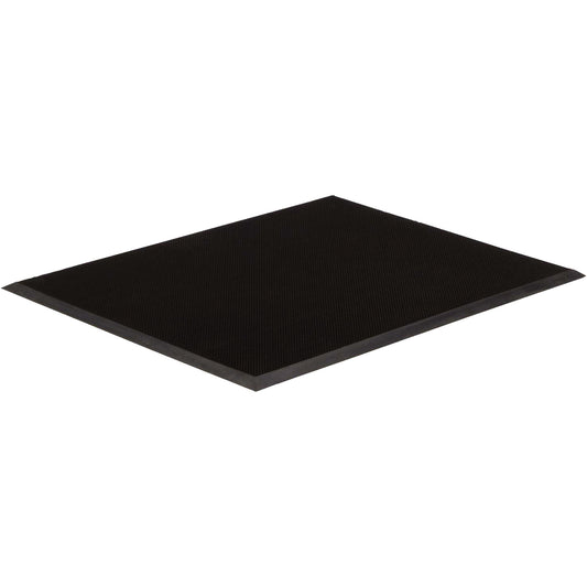 Edgewood Matting Gritstop Fingermat™ Entrance Matting, Rubber, Scraper Type, Finger Tip Style Pattern, 3' x 5', Black