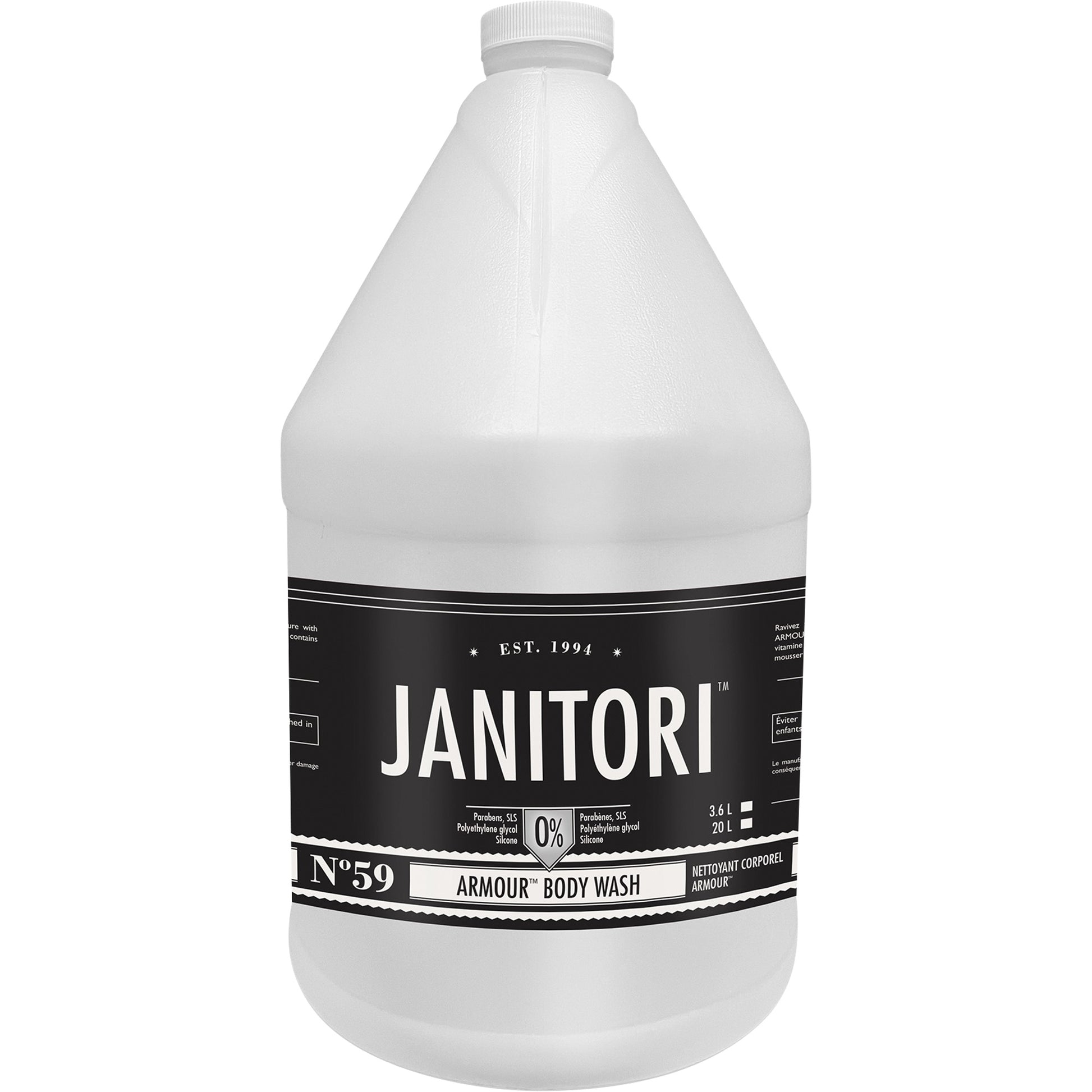 Janitori™ 59 Armour Body Wash, 4 L, Jug