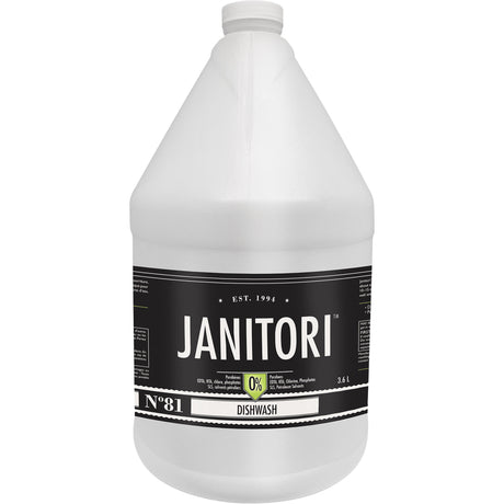 Janitori™ 81 Dishwash Cleaner, Liquid, 4 L