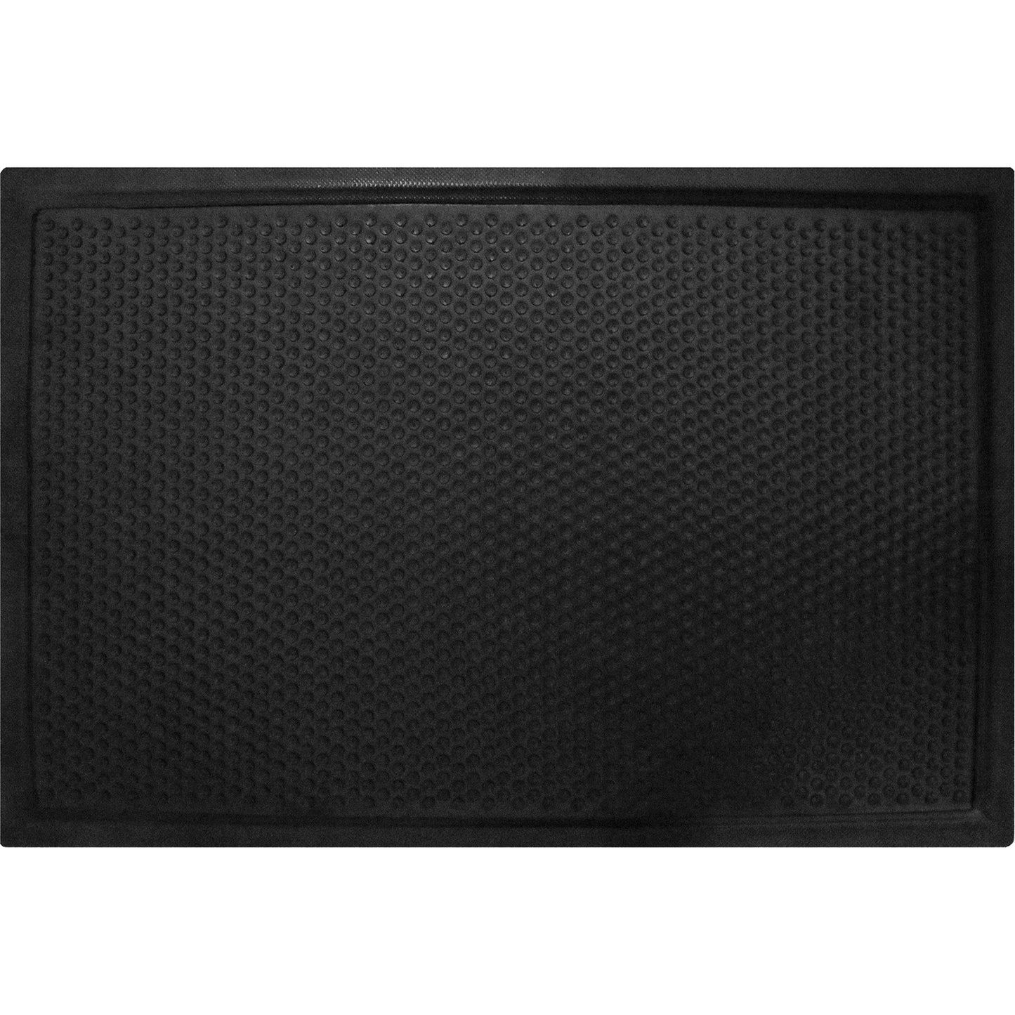 M+A Matting DuraComfort Anti-Fatigue Mat, Bubbled, 2' x 3' x 1/2", Black, Nitrile