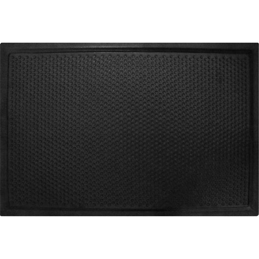 M+A Matting DuraComfort Anti-Fatigue Mat, Bubbled, 2' x 3' x 1/2", Black, Nitrile