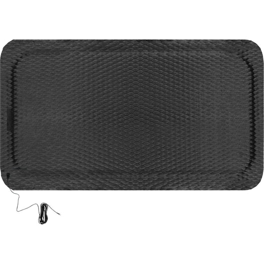 M+A Matting Hog Heaven Electrically Conductive Mat, 3' W x 5' L, 5/8" Thickness, Black, Nitrile