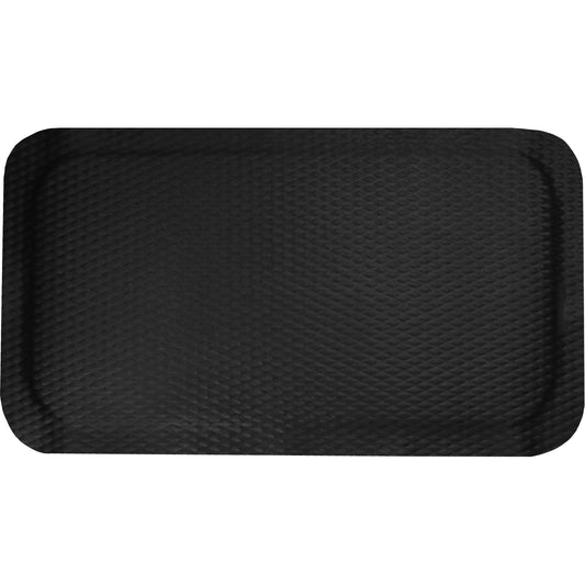 M+A Matting Hog Heaven Mat, Diamond, 3' x 5' x 5/8", Black, Nitrile