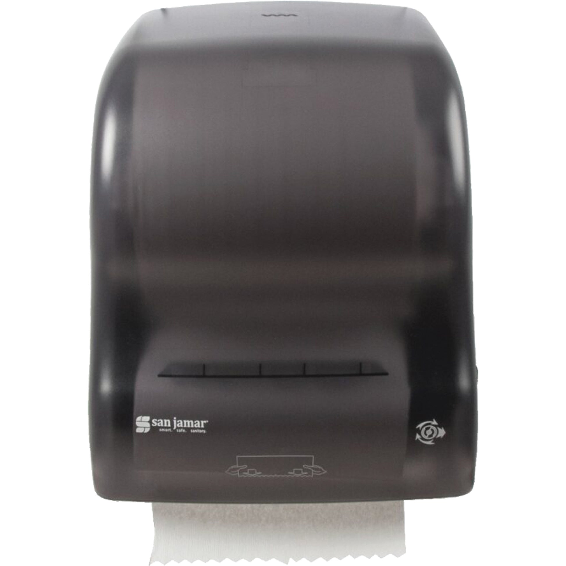 Mechanical Hands-Free Towel Dispenser, No-Touch, 12.4" W x 9.3" D x 15.1" H