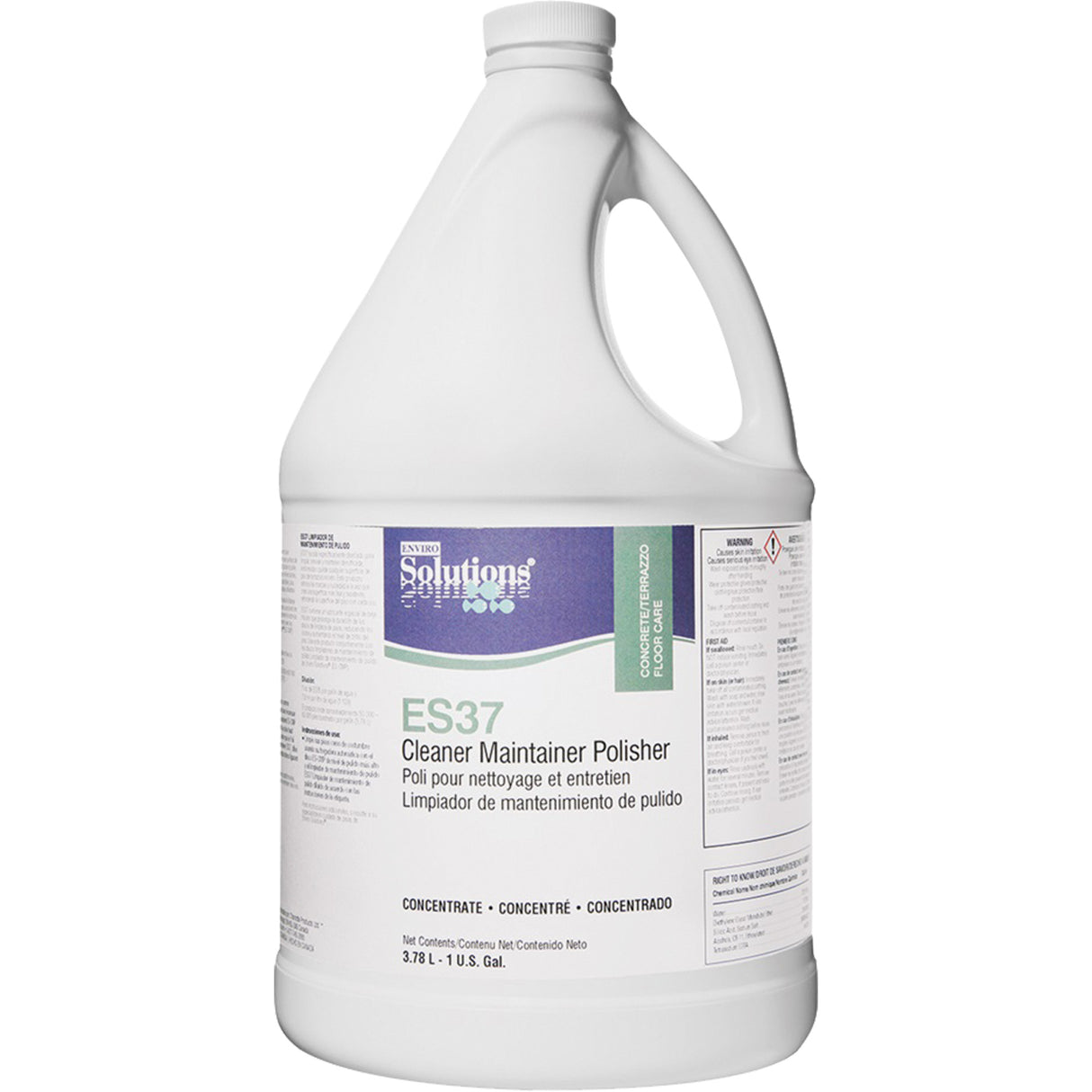 ES37 Cleaner Maintainer Polisher, 3.78 L, Jug