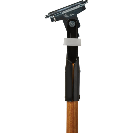 Clipper Dust Mop Handle, Wood, Quick-Connect Tip, 1" Diameter, 60" Length
