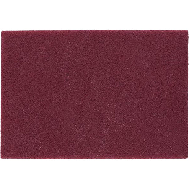 Disposable Floor Pad, Stripping, Maroon