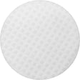 Melamine Floor Pad, 8", Cleaning/Polish, White