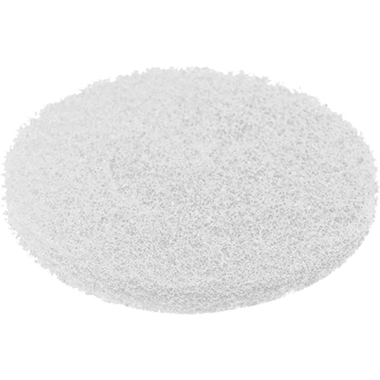 Floor Pad, Buffing, White