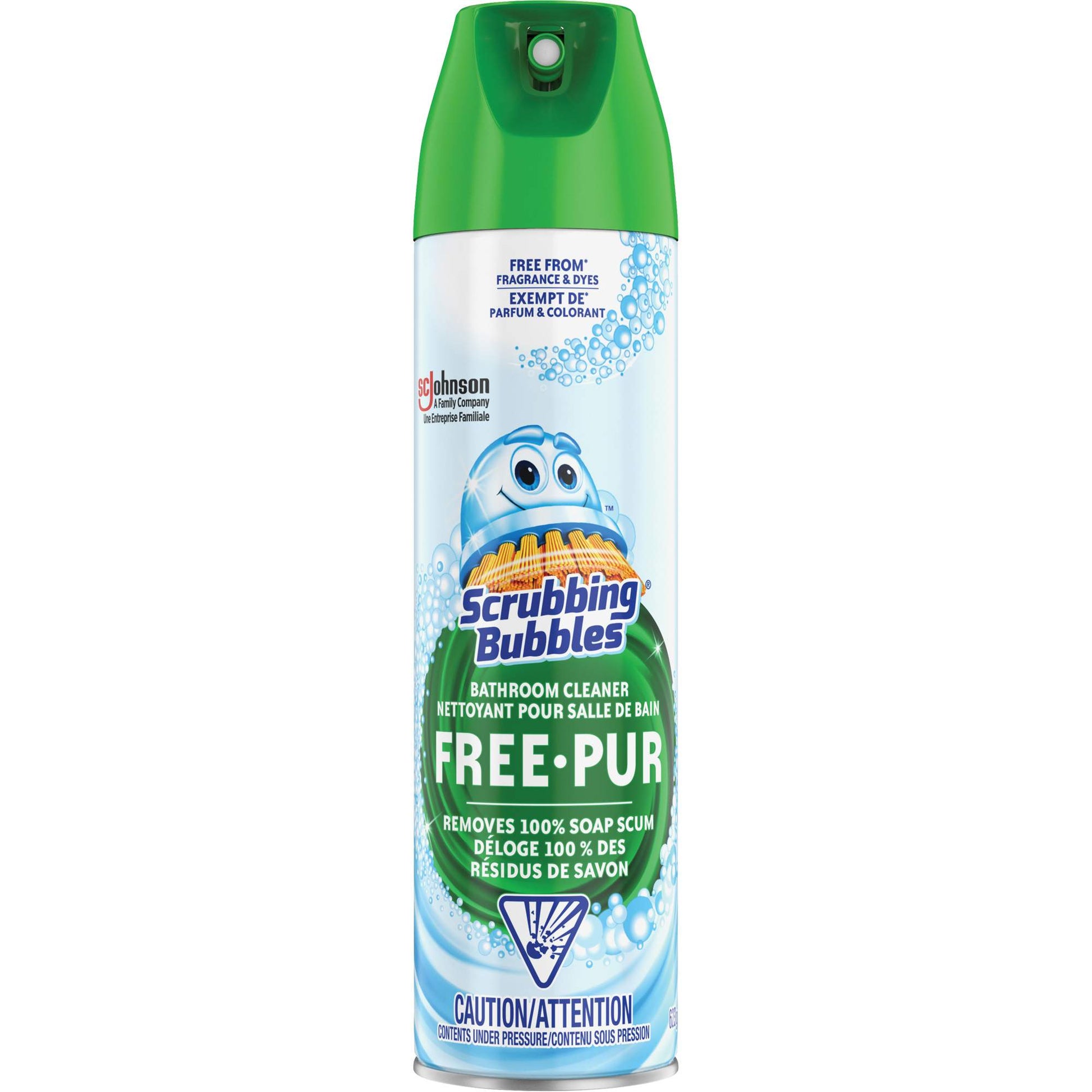 Scrubbing Bubbles® Bathroom Cleaner Free Aerosol, 623 g, Aerosol Can