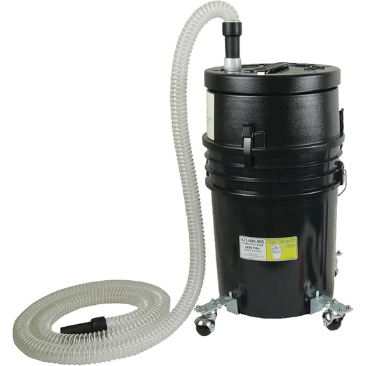 High Capacity HEPA Abatement Vacuum, Dry, 5 US Gal. (18.92 Litres)