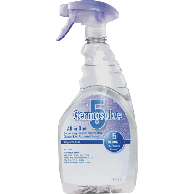 Germosolve 5 Disinfectant & Deodorizer, 946 ml, Trigger Bottle