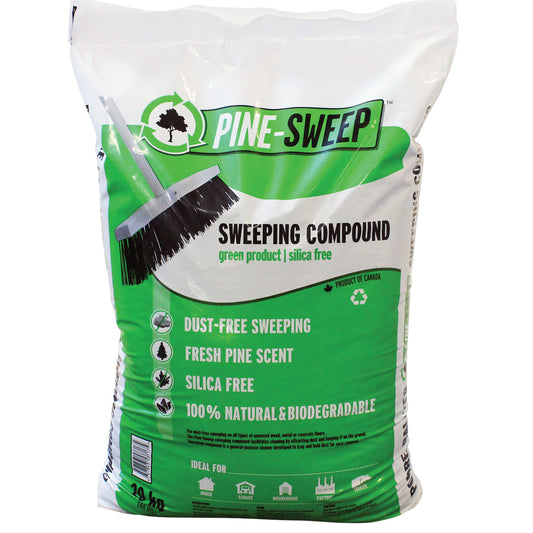 Biodegradable Sweeping Compound, Bag, 44 lbs. (20 kg)