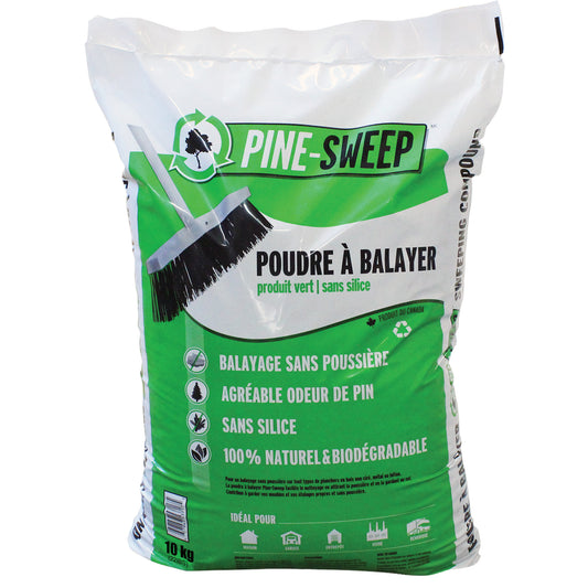 Biodegradable Sweeping Compound, Bag, 22 lbs. (10 kg)