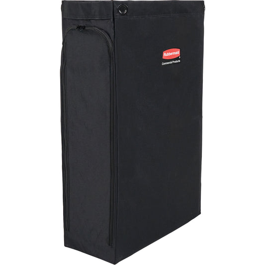 Side Load Linen Bag, 21.1" x 9" x 33", Black