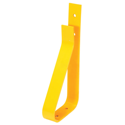 Rail Post, Steel, 10-3/4" L x 24" H, Yellow