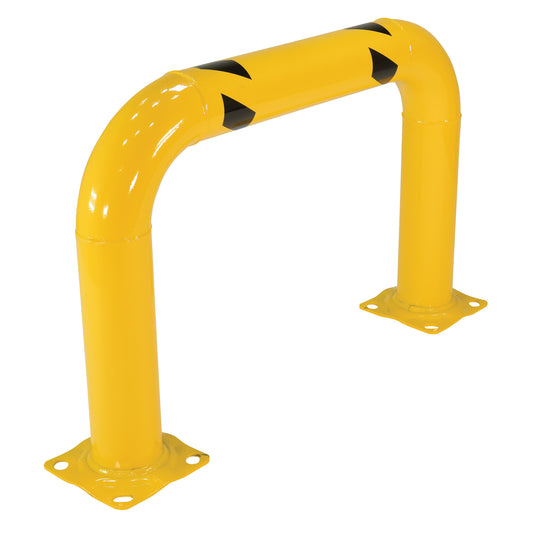 High Profile Machinery Guards, 3' W x 2' H, Yellow