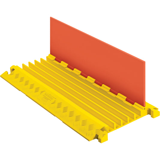 Linebacker® General Purpose Cable Protector, 5 Channels, 36" L x 17.25" W x 1.9375" H