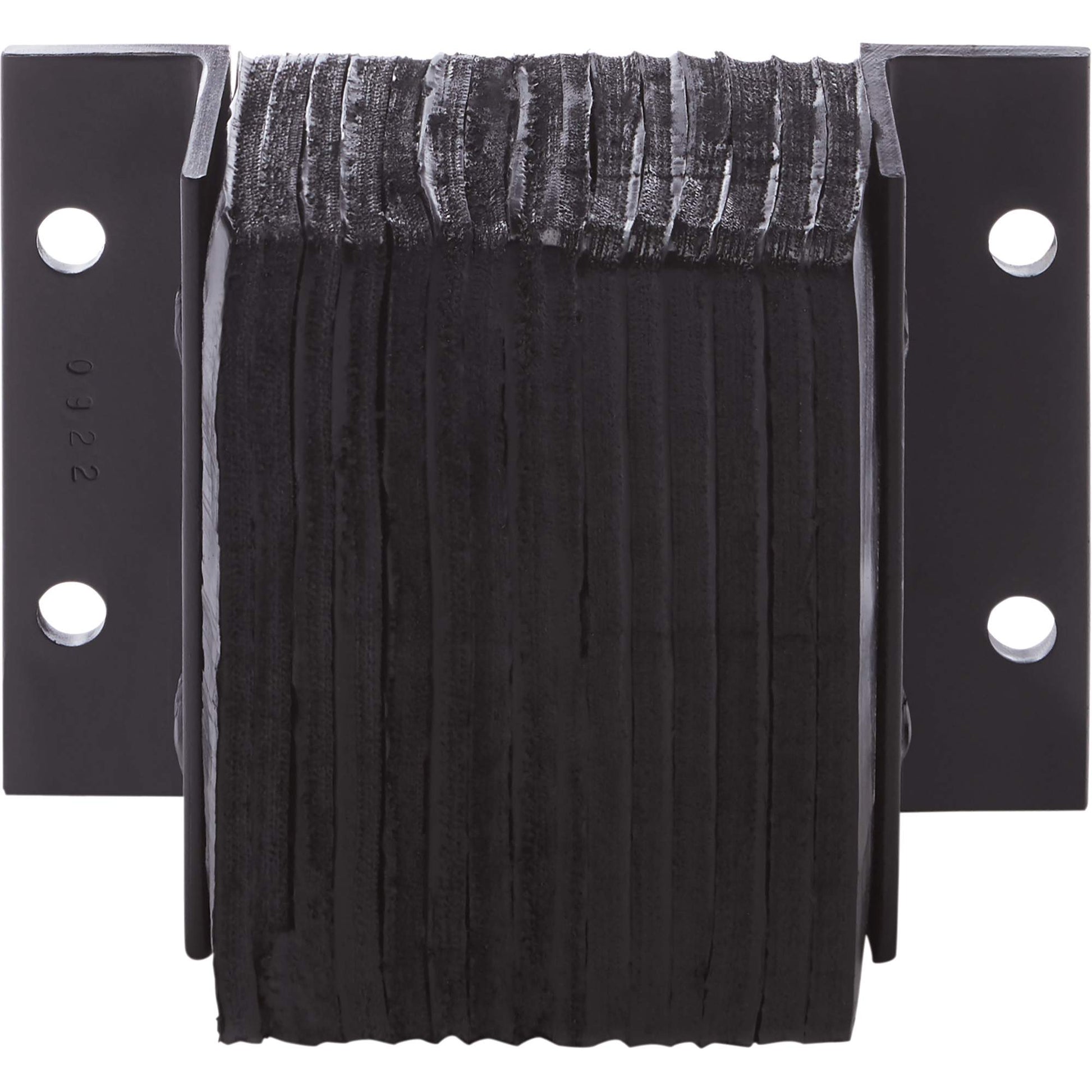 Laminated Dock Bumpers, Horizontal, Rubber, 12" W x 4" D x 12" H